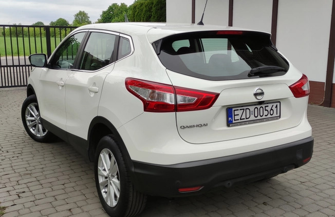 Nissan Qashqai cena 59900 przebieg: 54000, rok produkcji 2017 z Recz małe 326